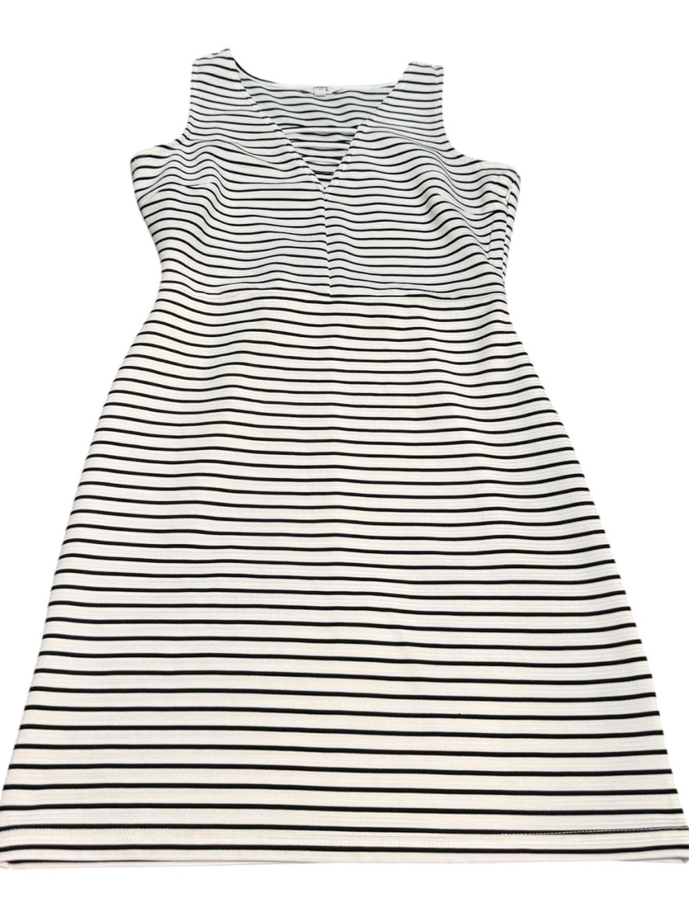 Jack by BB Dakota Black & White Striped Sleeveless Dress